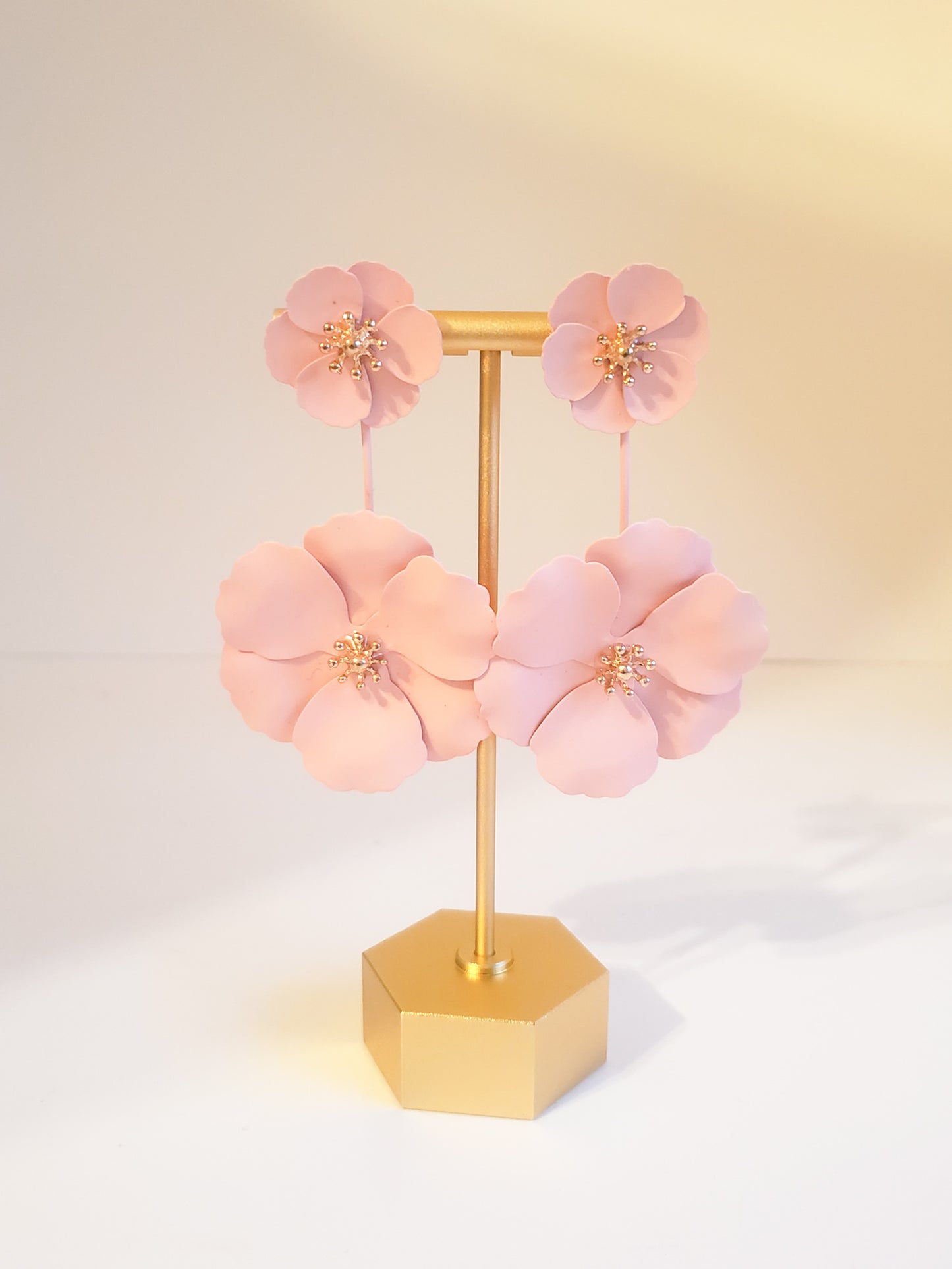 Dual Flower earrings