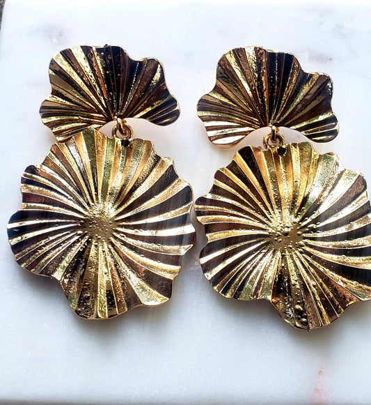 Golden Leaves earrings