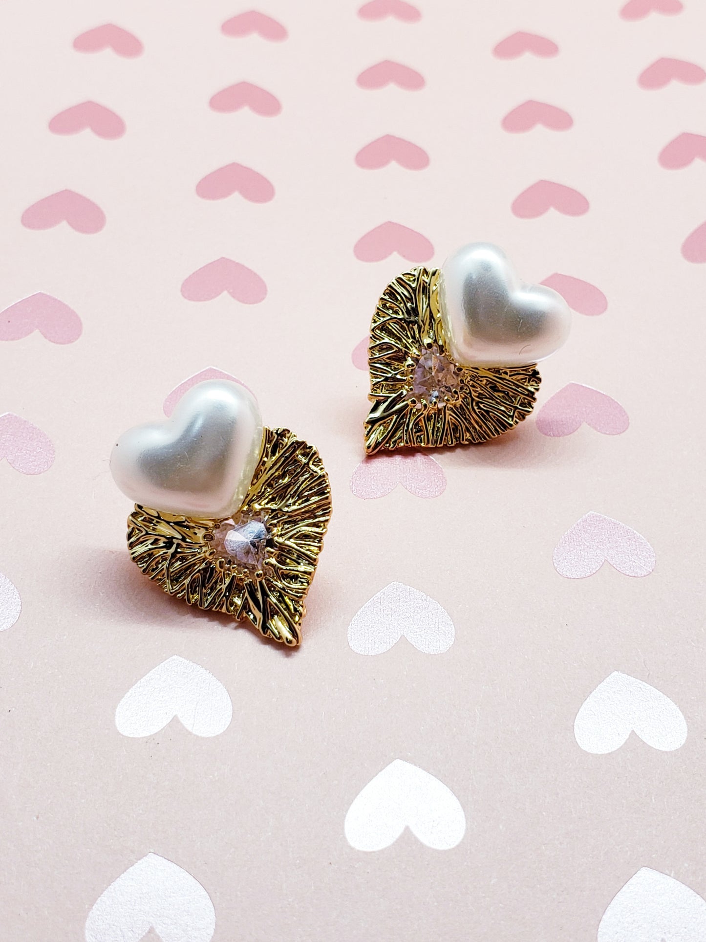 Mighty little heart earrings