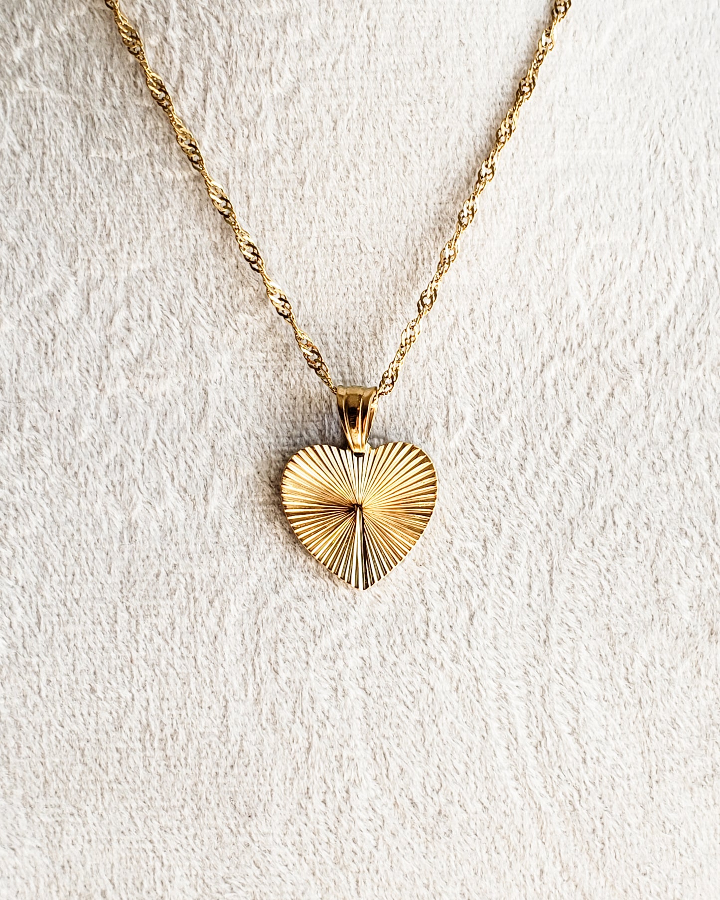 Heart of Gold necklace