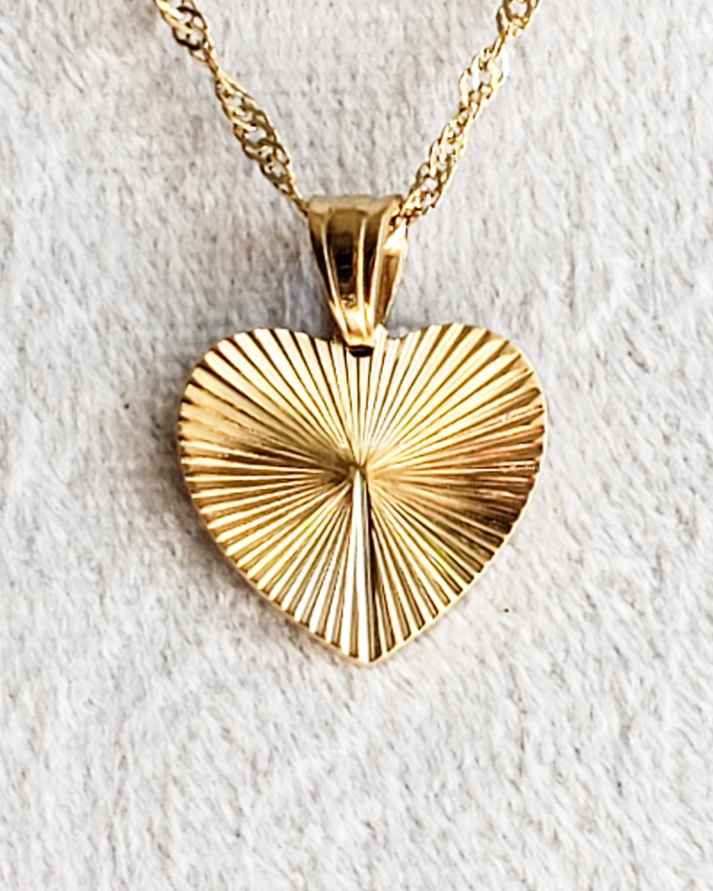 Heart of Gold necklace