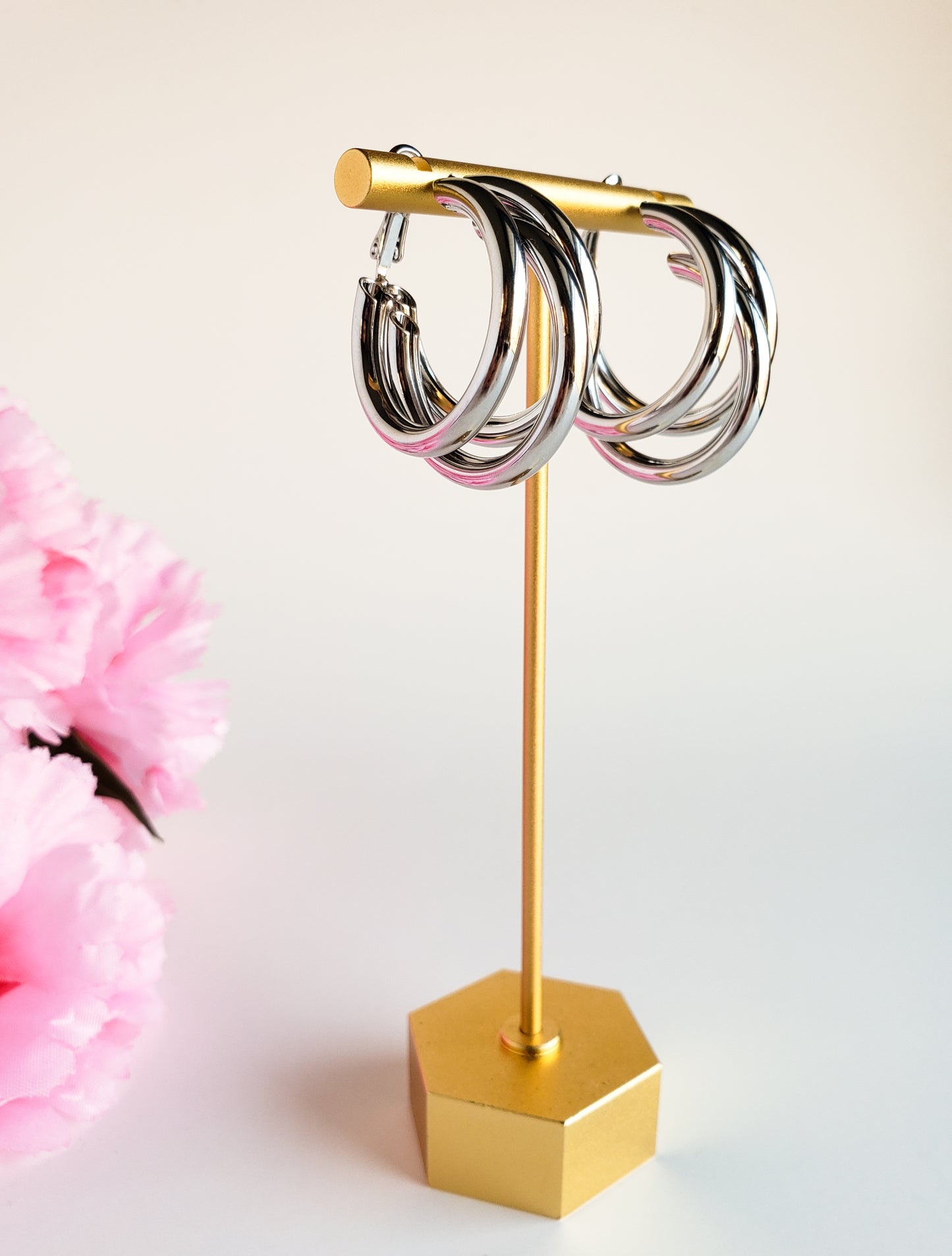 Alexia Hoops (14K Gold plated)