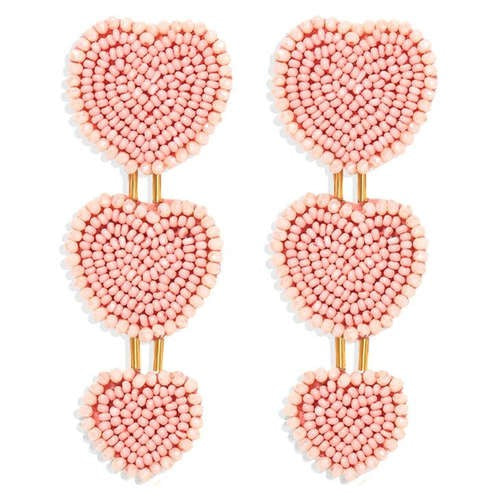 Triple Heart earrings