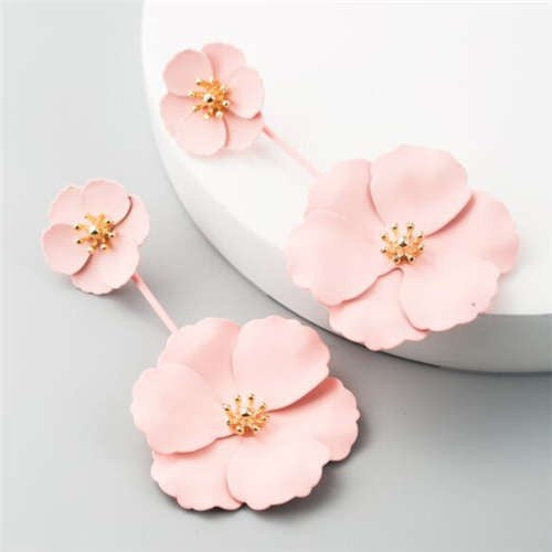 Dual Flower earrings